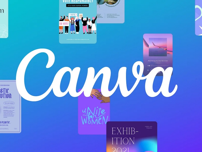 Canva، ابزار تولید محتوای تصویری