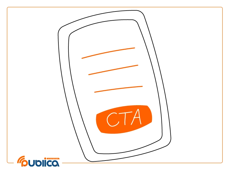 بررسی کنید که CTA شما روی موبایل قابل مشاهده و دسترسی آسان باشد